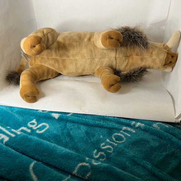 Vintage 13" WWF Rare WARTHOG Plush NEW with Tags FIESTA - Picture 9 of 9